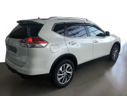 Nissan X-trail T32/Rogue 2014–2021 Logu vēja deflektori ar hroma līsti (4 gab., AVTM) foto 1