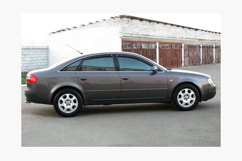 Audi A6 C5 1997–2001 Aizmugurējo logu vēja deflektori SD (4 gab., HIC) Image