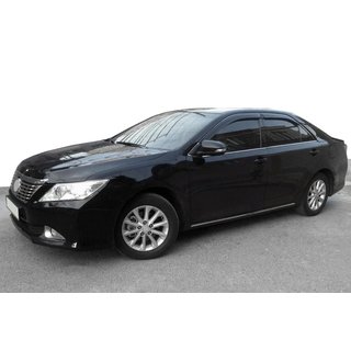 Logu vēja deflektori USA 2015-2017 (4 gab., HIC) Toyota Camry 2011–2017 foto 2