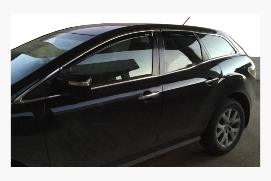 Mazda CX-7 2006–2012 Logu vēja deflektori (4 gab., Cobra) Image