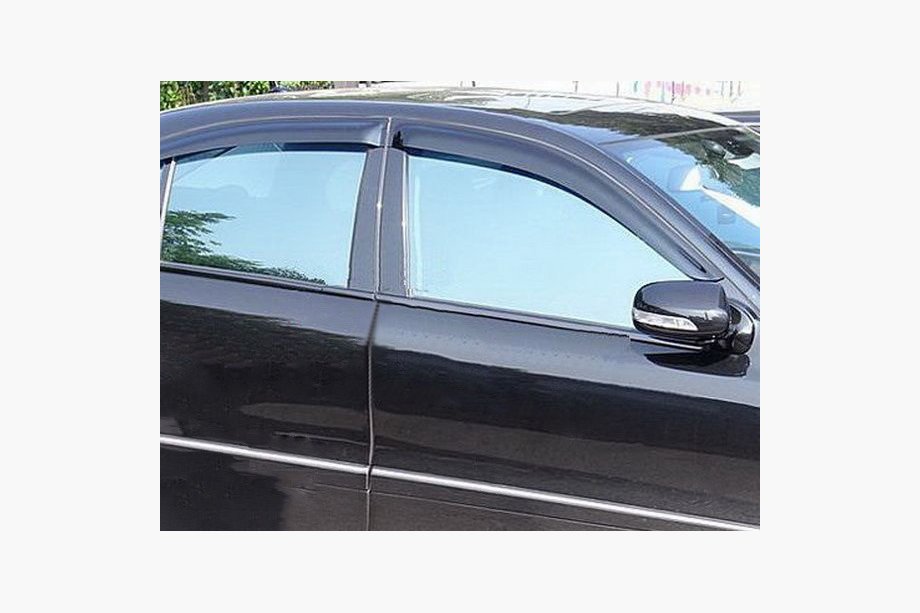 Mercedes E-class W211 2002–2009 Logu vēja deflektori SD (4 gab., Cobra) Image