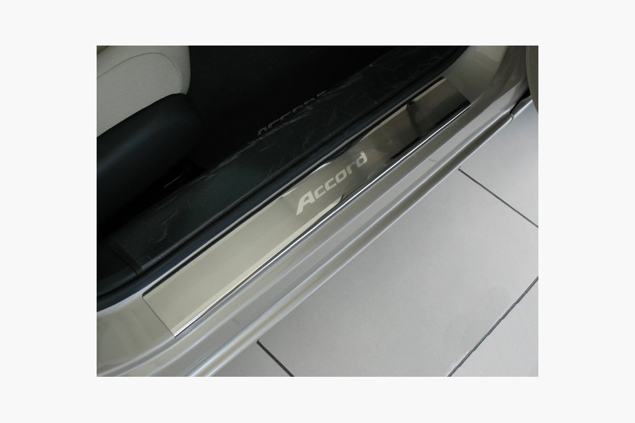 Honda Accord IX 2013–2017 Natanika Premium sliekšņu uzlikas (4 gab., nerūsējošais tērauds) Image