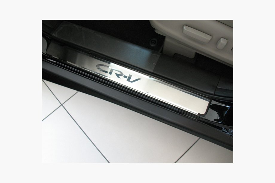 Honda CRV 2012–2016 Natanika Premium sliekšņu uzlikas (4 gab., nerūsējošais tērauds) Image