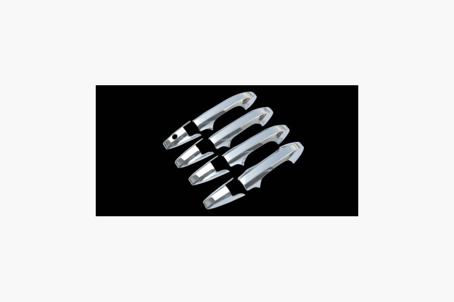 Honda CRV 2007–2011 Hromētas durvju rokturu uzlikas (4 gab., plastmasa) Image