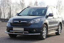Honda CRV 2007–2011 Priekšējais aizsargs ST018 (nerūsējošais tērauds) foto 2