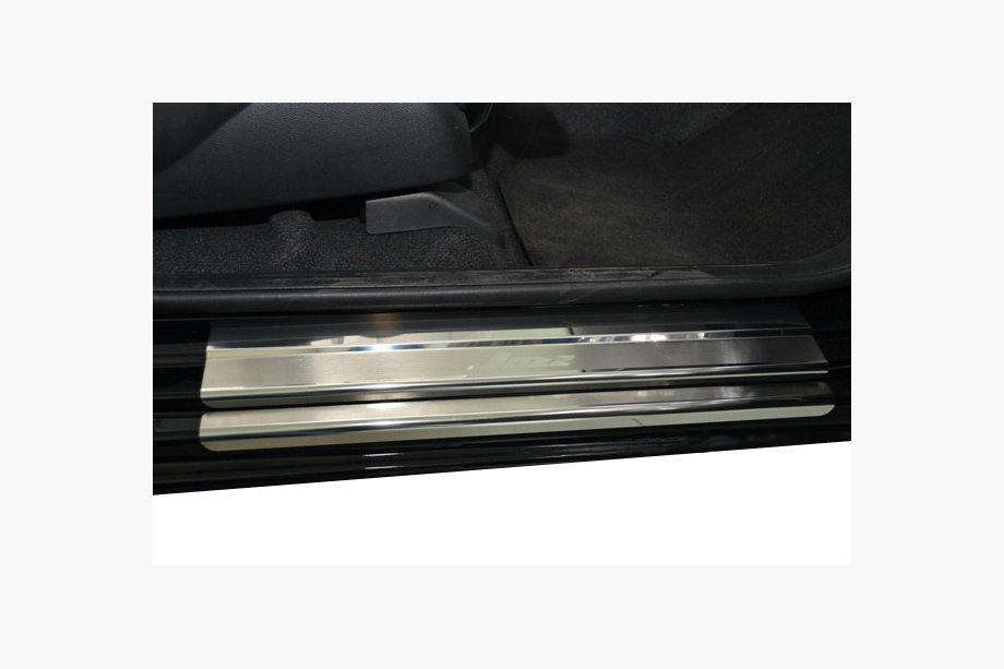 Honda FIT/Jazz 2009–2013 Sliekšņu uzlikas Natanika Premium (8 gab., nerūsējošais tērauds) Image