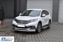 Honda CRV 2012–2016 Priekšējais aizsargstienis ST008 (nerūsējošais tērauds) foto 3
