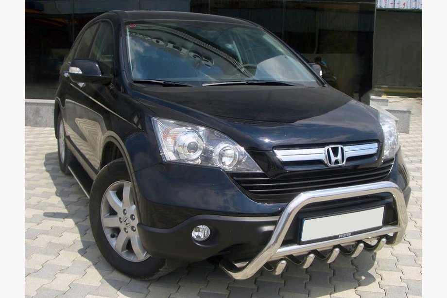 Honda CRV 2007–2011 Bullbar WT003 (nerūsējošais tērauds) Image