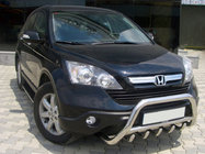 Honda CRV 2007–2011 Bullbar WT003 (nerūsējošais tērauds) foto 1