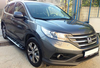 Honda CRV 2017–2022 Sānu sliekšņi Sunrise (2 gab., alumīnijs) foto 5