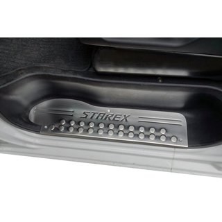 Sliekšņu uzlikas OmsaLine (3 gab., nerūsējošais tērauds) Hyundai H200, H1, Starex 1998–2007 foto 1