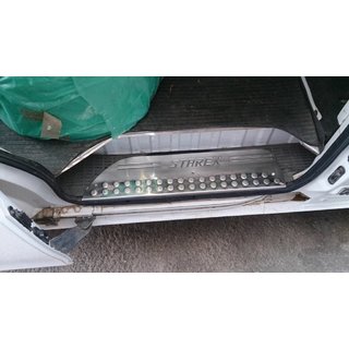 Sliekšņu uzlikas OmsaLine (3 gab., nerūsējošais tērauds) Hyundai H200, H1, Starex 1998–2007 foto 3
