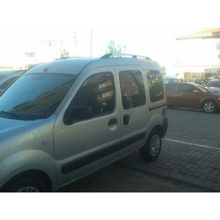 Hromēti jumta reliņi Renault Kangoo 1998–2008 foto 3