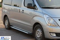 Hyundai H300, H1, Starex 2008–2020 Sānu sliekšņi King (2 gab., alumīnija) foto 3