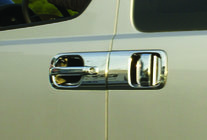 Hyundai H300, H1, Starex 2008–2020 Durvju rokturu uzlikas (8 gab., nerūsējošais tērauds) foto 2