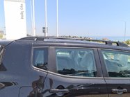 Fiat 500X 2014–2024 Jumta reliņi Skyport (matēti melni) foto 2