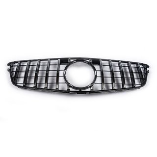 Priekšējais radiatora režģis GT Panamericana Mercedes C klase W204 2007–2015 foto 2