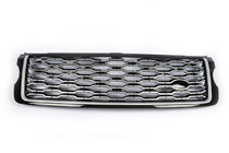 Range Rover IV L405 2013–2021 Prieksejais radiatora restojums 2013-2018 (SVO Silver dizains, 2019. gada) foto 3
