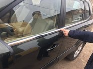 Hyundai Tucson JM 2004– Logu apdares līstes (4 gab., nerūsējošais tērauds) foto 7