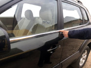 Hyundai Tucson JM 2004– Logu apdares līstes (4 gab., nerūsējošais tērauds) foto 6