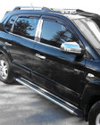 Hyundai Tucson JM 2004– Logu vēja deflektori (4 gab., Perflex Sport) foto 3