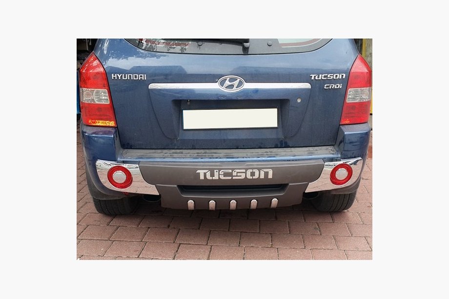 Hyundai Tucson JM 2004– Izpārdošana! Aizmugurējā uzlika R001 (jauna no ekspozīcijas) Foto 4