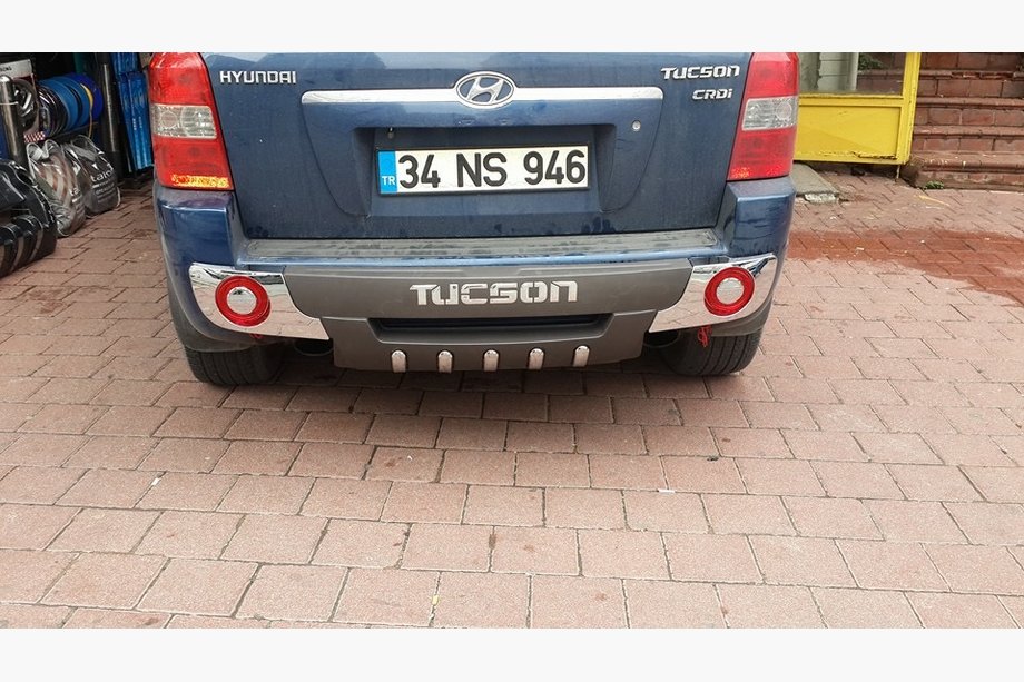 Hyundai Tucson JM 2004– Izpārdošana! Aizmugurējā uzlika R001 (jauna no ekspozīcijas) Foto 6