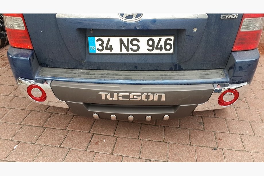 Hyundai Tucson JM 2004– Izpārdošana! Aizmugurējā uzlika R001 (jauna no ekspozīcijas) Foto 7