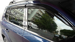 Hyundai Tucson JM 2004– Logu vēja deflektori (4 gab., Perflex Sport) foto 1