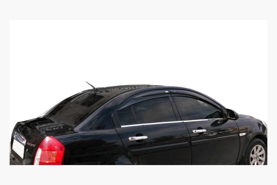 Hyundai Accent 2006–2010 Logu vēja deflektori (4 gab., Perflex Sport) Image