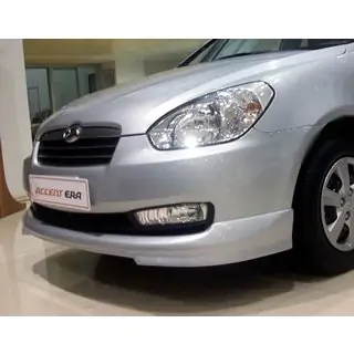 Priekšējā apakšējā spoilerlūpa (krāsošanai) Hyundai Accent 2006–2010 foto 1