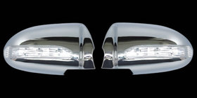 Hyundai Accent 2006–2010 LED spoguļu uzlikas (2 gab., plastmasa) foto 1