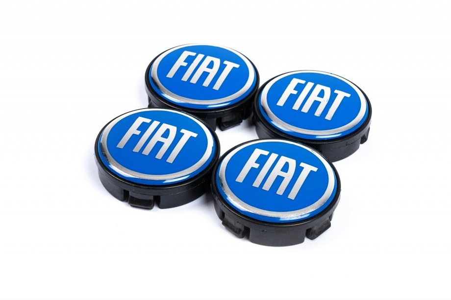 Fiat Diska centra vāciņi 57/55,5 mm zili (4 gab.) Image