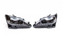 Lexus IS 2005–2013 Priekšējie lukturi OEM V1 Black (2 gab.) foto 1