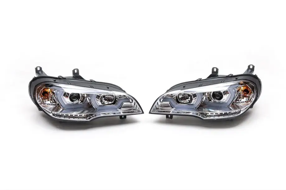 BMW X5 E70 2007–2013 Priekšējie lukturi (2 gab., dzidri) Image
