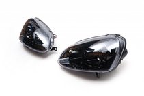 Volkswagen Golf 5 2003–2009 Priekšējie lukturi ar LED gaismām Black (2 gab.) foto 1