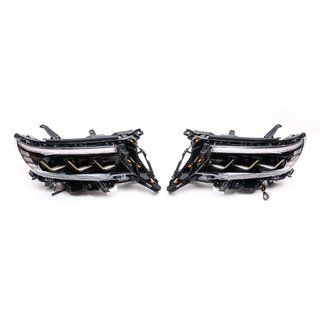 Priekšējie lukturi Lexus-design-3-LED V1 (2017+, 2 gab.) Toyota Land Cruiser Prado 150 2009–2023 foto 1