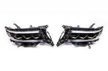 Toyota Land Cruiser Prado 150 2009–2023 Priekšējie lukturi Lexus-design-3-LED V1 (2017+, 2 gab.) foto 1