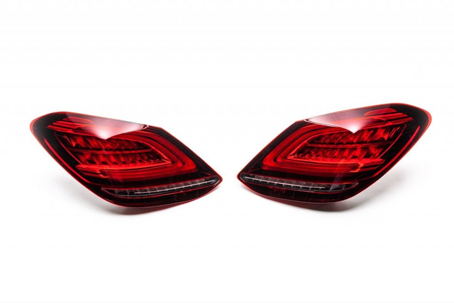Mercedes C-class W205 2014–2021 Aizmugurējie lukturi facelift (2 gab.) Foto 1