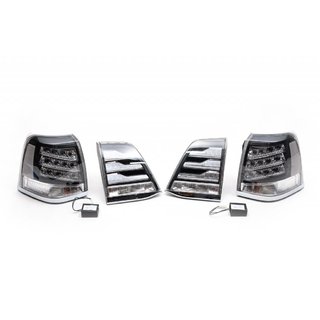Aizmugurējie lukturi 2007-2015 (BlackEdition) Toyota Land Cruiser 200 2007–2021 foto 4