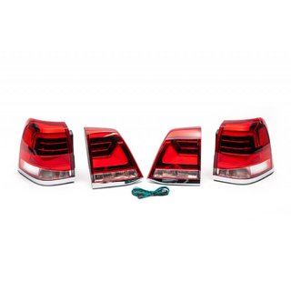 Aizmugurējie lukturi 2007-2015 V1 (dizains 2016+) Toyota Land Cruiser 200 2007–2021 foto 2