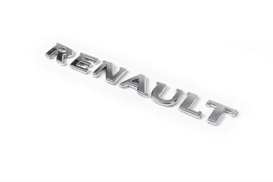 Renault Megane II 2004–2009 Renault uzraksts 133x18 mm Image