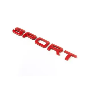 Sport uzraksts (sarkans) foto 1