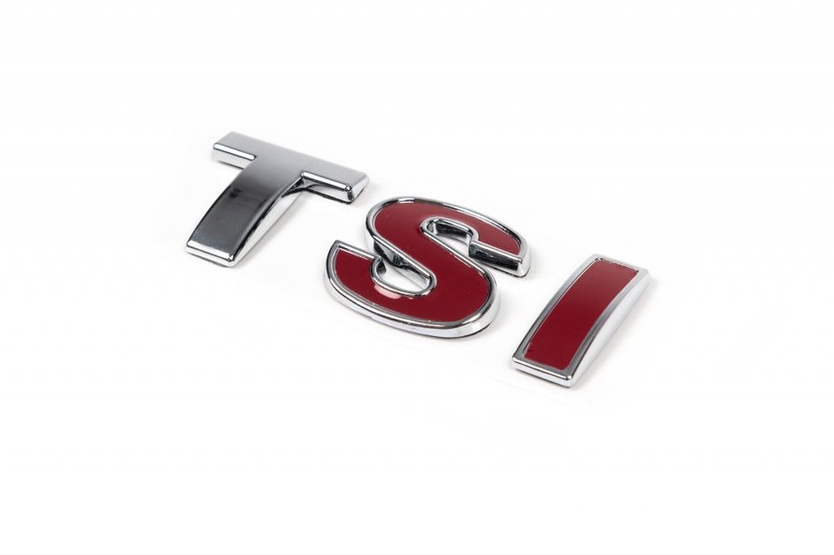 Volkswagen Golf 6 2008–2014 TSI uzraksts (taisns fonts) Image