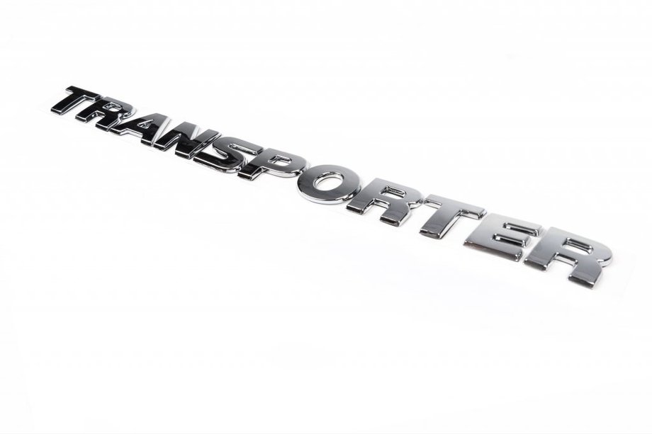 Volkswagen T5 2010–2015 Uzraksts Transporter 7E0 853 687 739 (slīpraksts) Image