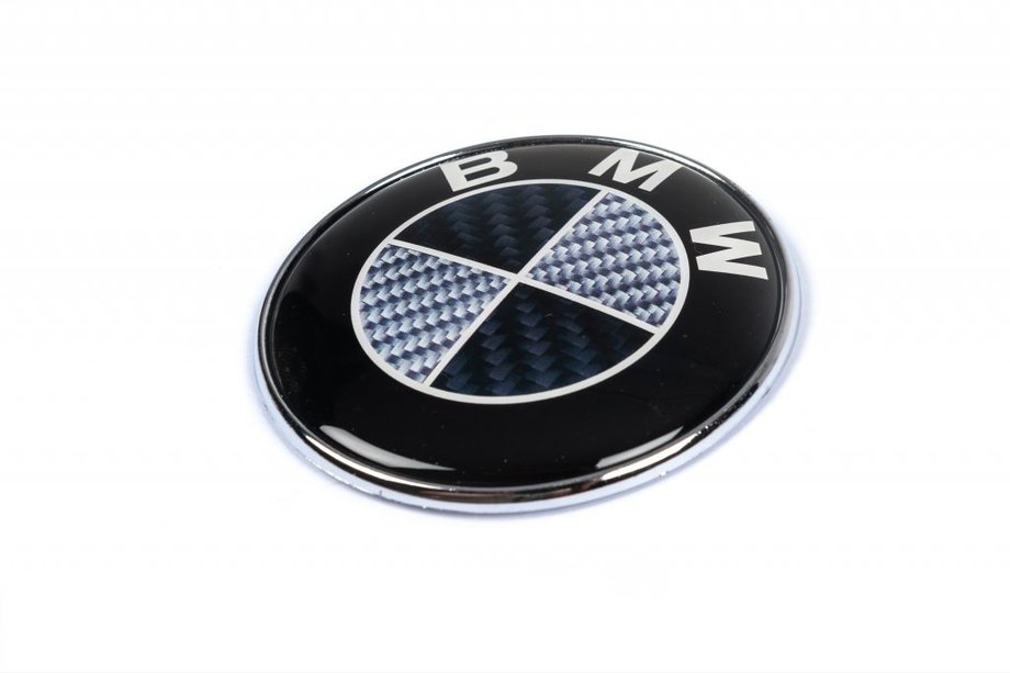 BMW 5. sērija E60/E61 2003–2010 Karbona emblēma, Turcija d82.5 mm, pašlīmējošs, ar paplāksnēm Image