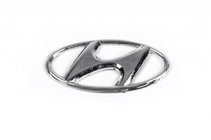 Hyundai Elantra (HD) 2006–2011 Emblēma 86341 22300 (pašlīmējoša, 80 mm x 40 mm) foto 1