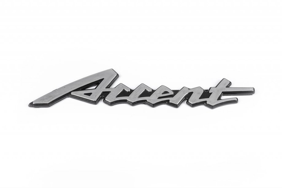 Hyundai Accent 2000–2006 Uzraksts Accent 16 cm (Turcija) Image