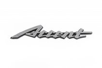 Hyundai Accent 2000–2006 Uzraksts Accent 16 cm (Turcija) foto 1