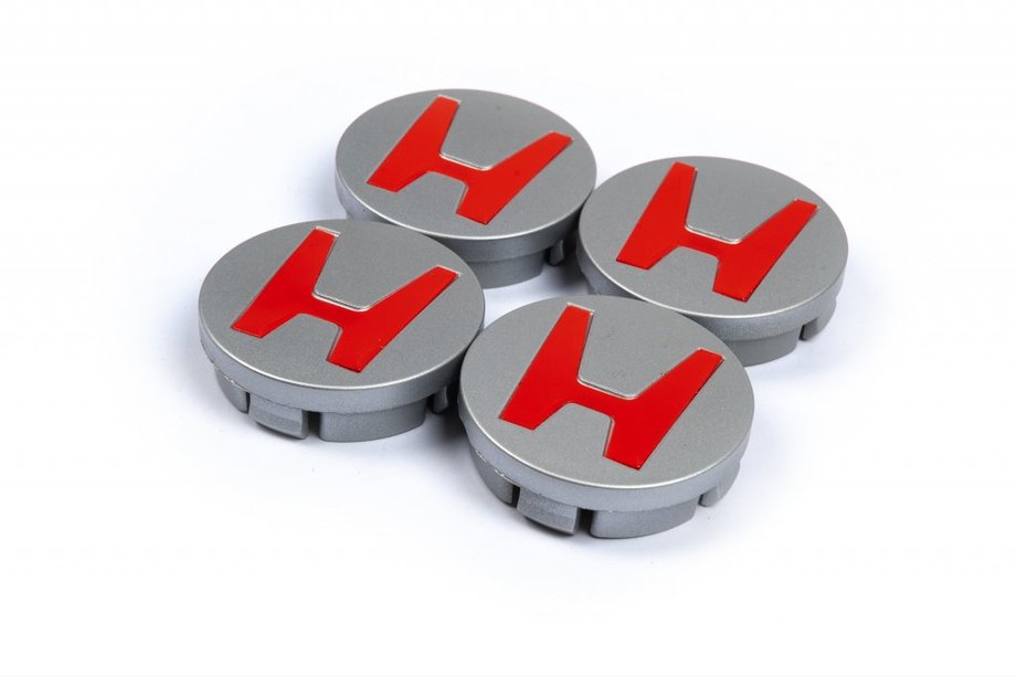 Honda Riteņu disku centrālie vāciņi 58,5/56 mm V2 (4 gab.) Foto 1